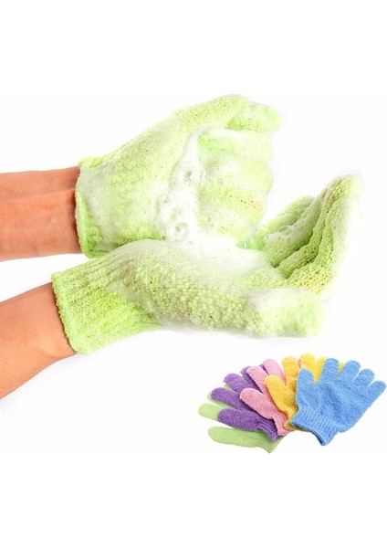 Mor 1 Adet Tarzı Yeni Soyma ve Peeling Eldiveni Duş Scrub Eldiveni Direnç Vücut Masaj Sünger Yıkama Cilt Nemlendirme Spa Köpük (Yurt Dışından) fiyatları