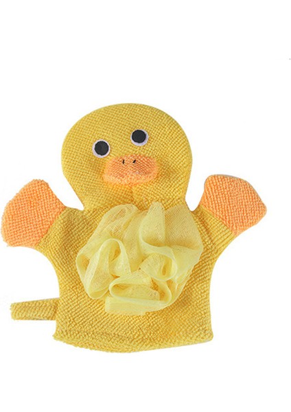 Sarı Stil Renkli Hayvanlar Stil Duş Yıkama Bezi Havlular Sevimli Çocuklar Bebek Duş Havlu Banyo Süngeri Vücut Scrub Eldiven Banyo (Yurt Dışından)