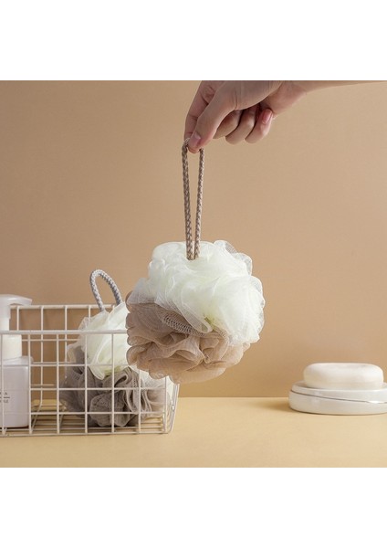 No.2 Tarzı Mini Yumuşak Vücut Köpük Sünger Banyo Topu Naylon Süpürge Loofah Ağ File Topu Temizlik Banyo Süngeri Çok Renkli Duş Çiçeği (Yurt Dışından) fırsatları
