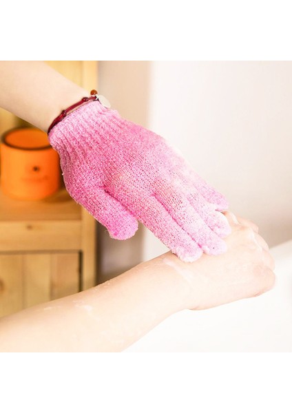 Mavi 1 Adet Tarzı Güçlü Banyo Peeling Yıkama Cilt Spa Masaj Peeling Vücut Sünger Ince Eldiven Sihirli Sünger Banyo Aksesuarları (Yurt Dışından)