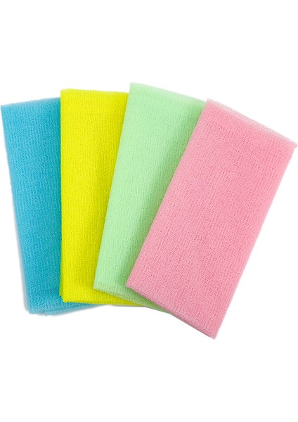 1 Adet Rastgele Stil Naylon Banyo Havlu Fileli Banyo Duş Vücut Yıkama Peeling Sünger Temizleme Bezi Yüz Yıkama Temizleme Aracı (Yurt Dışından)