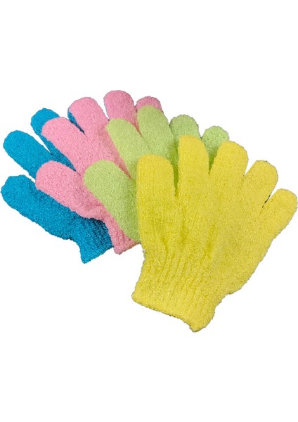 2 Adet Rastgele Renk Stili Duş Eldiveni Peeling Vücut Masaj Sünger Eldiven Yıkama Cilt Nemlendirme Spa Sırt Kaymaz Banyo Eldiven Köpük Ovma (Yurt Dışından)