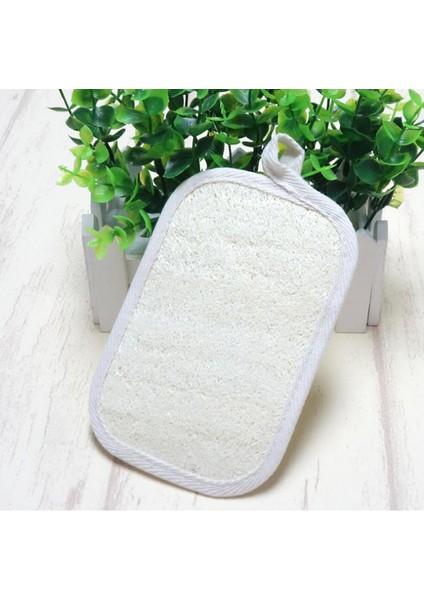 Doğal Renk Stili 2 Adet Lofah Banyo Duş Vücut Peelingi Yıkama Vücut Süngeri Temizleyici Spa Banyo Aksesuarları Banyo Vücut Duş Süngeri Temizleyici (Yurt Dışından)