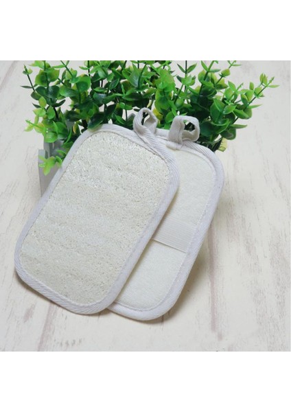Doğal Renk Stili 2 Adet Lofah Banyo Duş Vücut Peelingi Yıkama Vücut Süngeri Temizleyici Spa Banyo Aksesuarları Banyo Vücut Duş Süngeri Temizleyici (Yurt Dışından) indirimleri