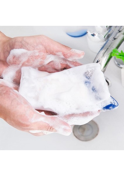 Rastgele Renk Stili Ev Aksesuarları Banyo Ürünleri Asılı Naylon Yıkama Eldiveni Köpük Poşetler Sabun Naylon Çanta Banyo Sabunu File Temizlik Sünger Temizlik (Yurt Dışından) fiyatları