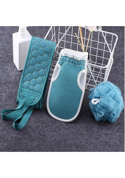 Camgöbeği Tarzı Banyo ve Dezenfeksiyon Topu Seti Sünger Havlu Üç Parça Banyo Uzun Sırt Temizleme Havlusu Banyo Aksesuarları (Yurt Dışından) fiyatları