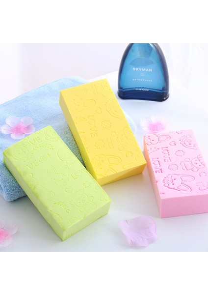 Sarı Stil Banyo Süngeri Dantel Baskılı Peeling Duş Bebek Banyo Süngeri Temizleyici Güzellik Cilt Bakımı Süngeri Yüz Temizleme Spa Banyo Topu 1 Adet (Yurt Dışından) indirimleri