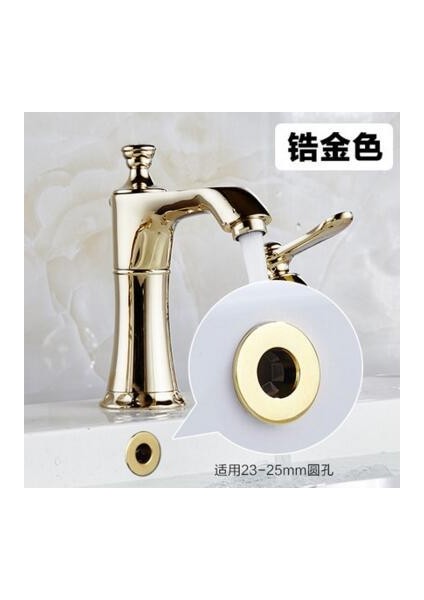 Altın Tarzı Zgrk Banyo Parçaları Lavabo Bataryası Lavabo Taşma Kapağı Pirinç Yüzük Banyo Ürünü Lavabo Delik Kapağı Lavabo Düzenleyici Takımı Değiştirme (Yurt Dışından)