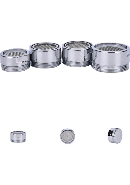 24 mm Tarzı Mutfak Lavabo Bataryası Musluk Başlığı Dişli Döner Aerator Filtre Püskürtücü Mutfak Su Tasarrufu Bataryası Aksesuarları mm (Yurt Dışından) indirimleri