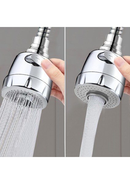 Bağlayıcı Stili Modes Ayarlı Musluk 360 Derece Dönme Filtre Uzatma Borusu Duş Su Tasarrufu Bataryası Evrensel Mutfak Lavabo Aksesuarları (Yurt Dışından) fiyatları