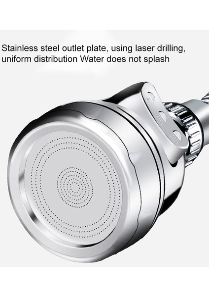 Long Chrome Plated Style Mutfak Bataryası Için 360 Derece Dönebilen Nozül 3 Mod Basınçlandırılmış Sıçrama Su Tasarrufu Aerator Mikser Musluğu Aerator Difüzörü 2020 (Yurt Dışından) fırsatları