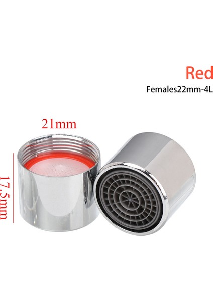 DIŞILER22MM-4L Stili Esnek Dereceli Aerator Çıkışı Döner Musluk Su Tasarrufu Bataryası Nozül Püskürtücü Musluk Başlığı Lavabo Mikser Mutfak Malzemeleri (Yurt Dışından)