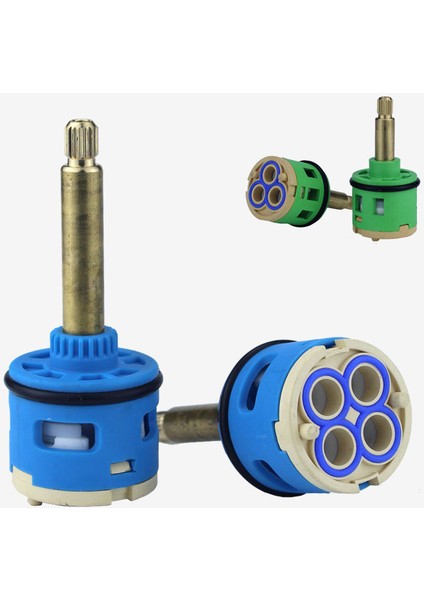 28MM Çap 4p Tarzı Banyo Bataryası Kartuş Aksesuarları Duş Başlığı Küvet Su Karıştırma Valfi Konumu Çapı - Türkçe E-Ticaret Başlığı (Yurt Dışından) fiyatları