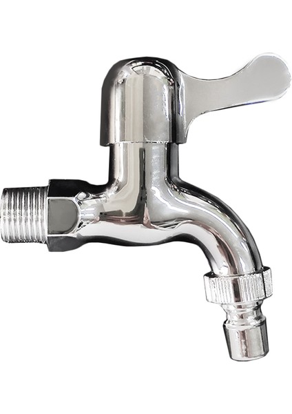 Pp Musluk Stili Yüksek Pirinç Küçük Musluk Banyo Uzun Çamaşır Makinesi Soğuk Su Bataryası Dekoratif Bahçe Musluğu Ev Tuvalet Süpürge Havuzu Vana (Yurt Dışından)