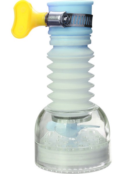 Mavi Stil 1 Adet Uzatılabilir Musluk Filtresi Ayarlanabilir Mutfak Duş Bataryası Difüzör Sıçramaya Dayanıklı Su Tasarrufu Nozulu Ev Aracı (Yurt Dışından)