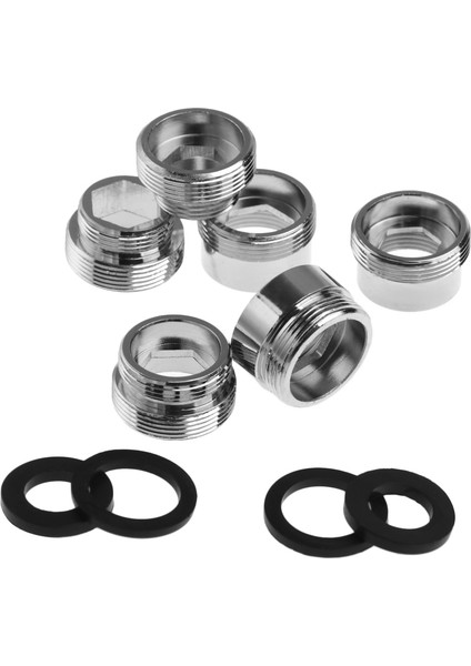 ERKEK-20MM Tarzı Musluk Perlatör Bağlantı Parçası Metal Dış Iç Iplik Su Tasarruf Adaptörü mm ile Conta ile - Mutfak Bataryası Için (Yurt Dışından)