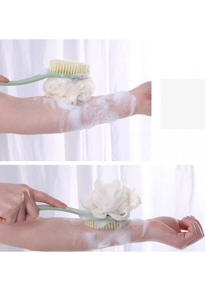 Pembe Tarzı Banyo Aksesuarları Için Iki Bir Arada Uzun Saplı Plastik Banyo Duş Sırt Spa Fırçası Temizleyici Fırça Deri Temizleme Fırçaları (Yurt Dışından) fırsatları