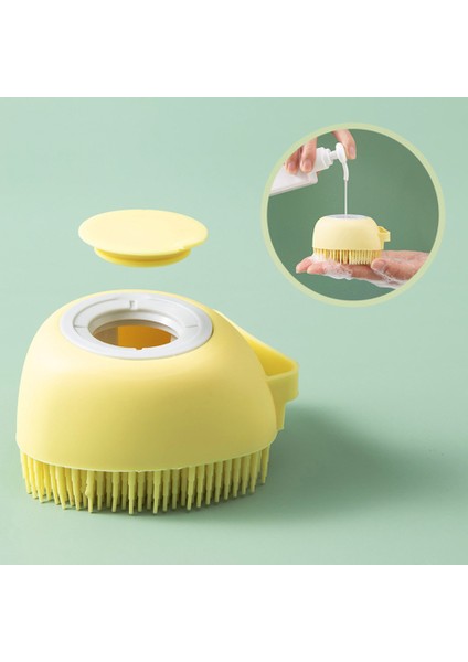 Yeşil Stil Kalp Şekilli Pet Banyo Fırçası Pet Spa Masaj Tarama Yumuşak Silikon Kediler Duş Saç Bakımı Temizlik Aracı (Yurt Dışından) fiyatları