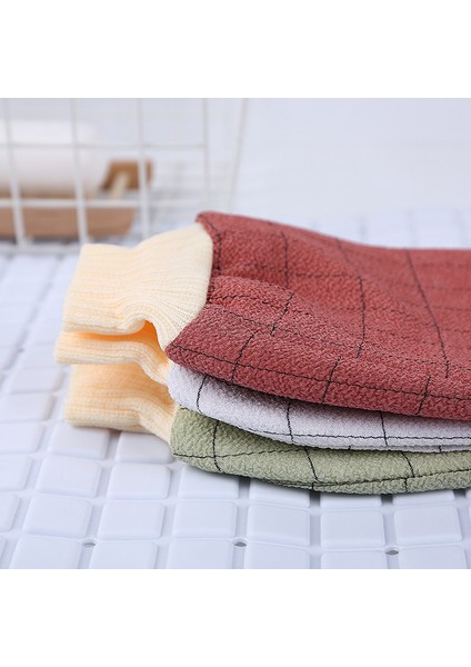 Yeşil Stil Ev Için Duş Peeling Eklemeli Viskon Banyo Havlu Eldiveni Banyo Aksesuarları Çok Renkli (Yurt Dışından) fırsatları