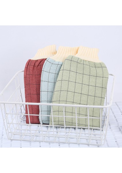 Yeşil Stil Ev Için Duş Peeling Eklemeli Viskon Banyo Havlu Eldiveni Banyo Aksesuarları Çok Renkli (Yurt Dışından) indirimleri