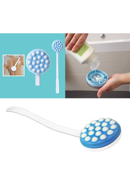 Masaj Başlıklı Uzun Saplı Losyon Uygulayıcı Sırt Masaj Aleti (Yurt Dışından) fırsatları