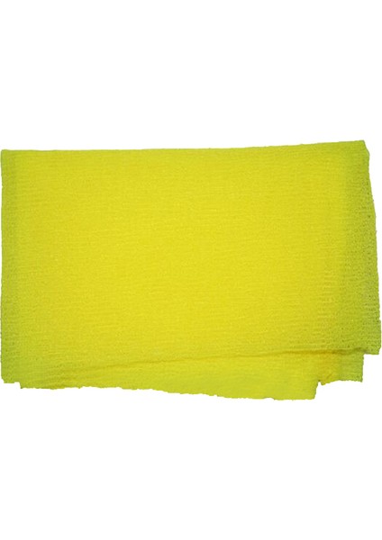 Sarı Stil Naylon Yıkama Bezi Banyo Havlu Güzellik Vücut Cilt Peeling Duş Banyo Yıkama Vc (Yurt Dışından)