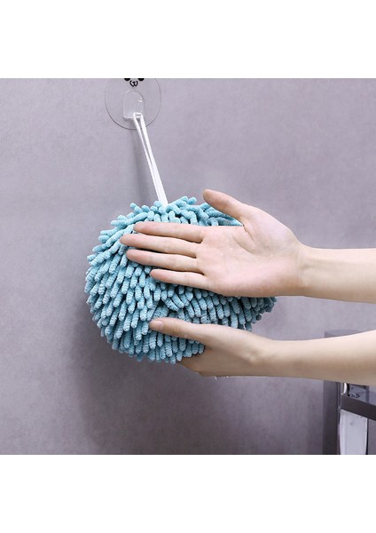 No.2 Tarzı Mutfak Banyo Aksesuarları Yumuşak Peluş Asma Havlu Hızlı Kuruyan Havlu Elleri Kurulamak Için Havlular Topu (Yurt Dışından) fiyatları