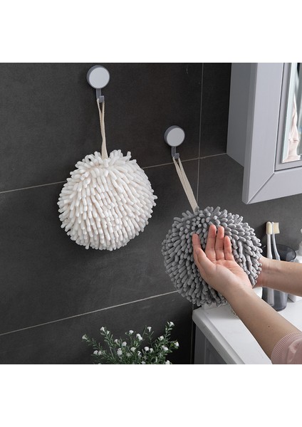 No.2 Tarzı Mutfak Banyo Aksesuarları Yumuşak Peluş Asma Havlu Hızlı Kuruyan Havlu Elleri Kurulamak Için Havlular Topu (Yurt Dışından) modelleri