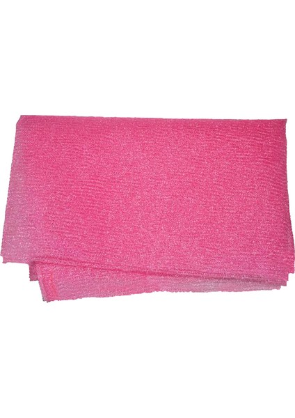 Pembe Tarzı Naylon Yıkama Bezi Banyo Havlu Güzellik Vücut Cilt Peeling Duş Banyo Yıkama Vc (Yurt Dışından)