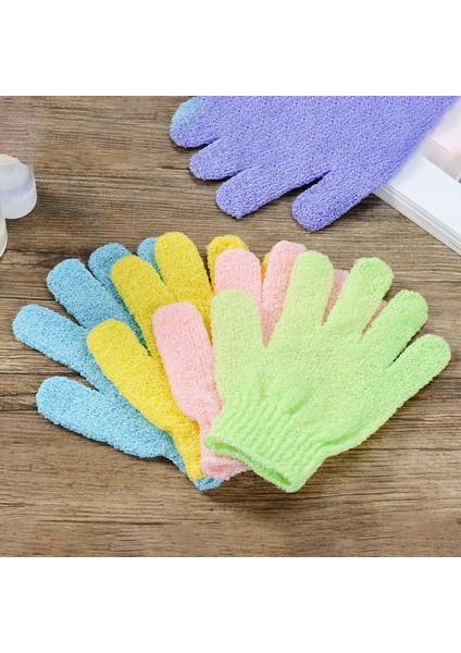 5 Adet Tarzı 5 Adet Eldiven Renkli Çift Taraflı Peeling Eldiven Masaj Cilt Duş Eldiveni Dokulu Duş Eldiveni Peeling Yıkama Eldiveni (Yurt Dışından) fiyatları