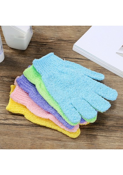5 Adet Tarzı 5 Adet Eldiven Renkli Çift Taraflı Peeling Eldiven Masaj Cilt Duş Eldiveni Dokulu Duş Eldiveni Peeling Yıkama Eldiveni (Yurt Dışından) fırsatları