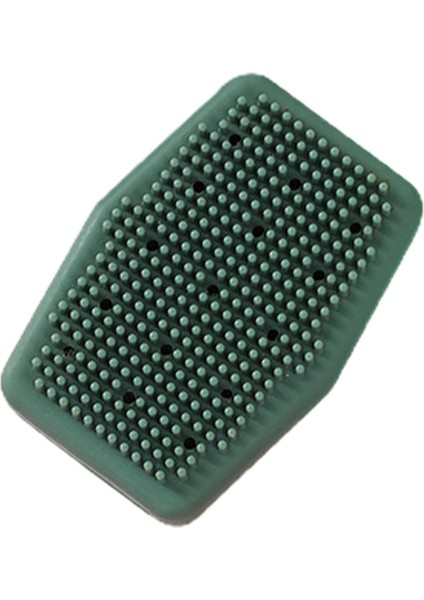 Yeşil Stil Silikon Vücut Fırçası Bebek Duş Temizleyici Çamur Kiri Giderici Vücut Fırçası Masaj Ev Lı (Yurt Dışından)