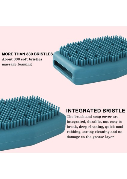 Yeşil Stil Silikon Vücut Fırçası Bebek Duş Temizleyici Çamur Kiri Giderici Vücut Fırçası Masaj Ev Lı (Yurt Dışından) fırsatları