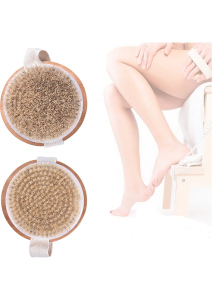 Resim Stili Olarak Doğal Yaban Domuzu Kılı Organik Kuru Cilt Vücut Fırçası Bambu Islak Sırt Duş Fırçaları Soyulma Banyo Fırçası (Yurt Dışından) modelleri