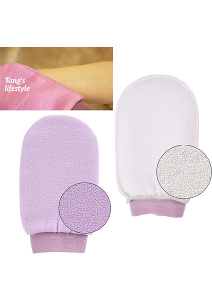 A1 Stili Çift Taraflı Banyo Eldiveni Vücut Temizleme Peeling Eldiven Ölü Cilt Temizleme Duş Banyo Aksesuarları (Yurt Dışından) fiyatları