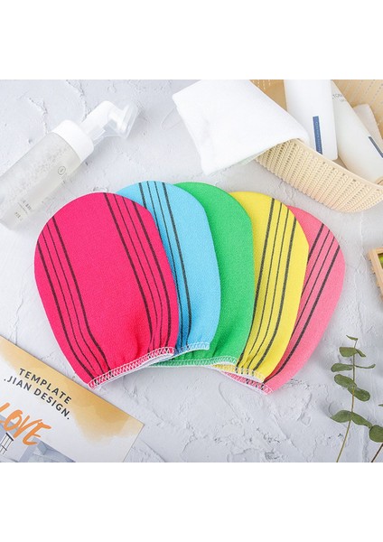 Yeşil Stil Yetişkinler Için Taşlı Fırça ile Taşlı Yüz Peeling Banyo Havlusu Duş Havlusu- Türkiye'de E-Ticaret Başlığı (Yurt Dışından)