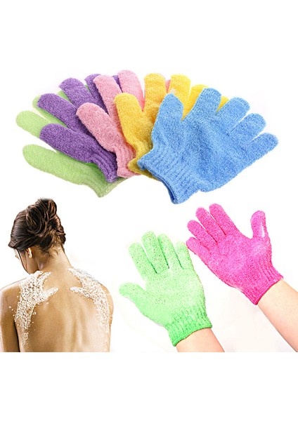 No.7 Tarzı Soyulmayı Giderici Peeling Eldiveni Duş Scrub Dirençli Vücut Masajı Deri Nemlendirici Spa Köpük Eldiven Banyo Malzemeleri (Yurt Dışından)