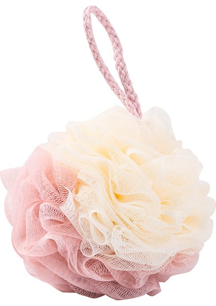 Bej Pembe Tarzı Büyük Iki Renkli Banyo Topu Yetişkinler Için Banyo ve Temizlik (Yurt Dışından)