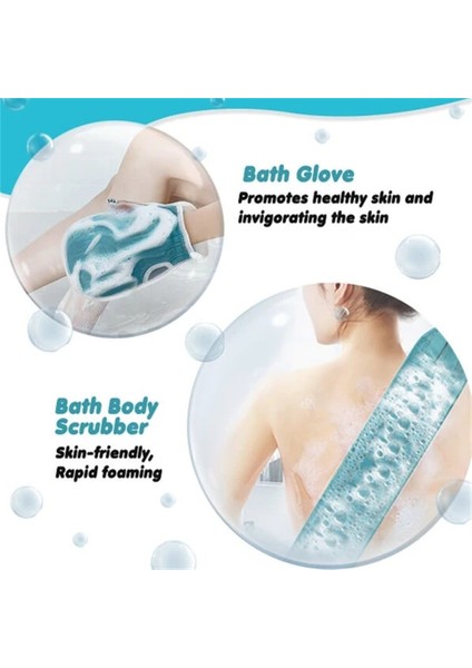 Pembe Tarzı Spllash-Scrubber Banyo Vücut Fırçası Duş Peeling Sırt Fırçası Temizlik Kemerleri Lekeleri Çıkaran Peeling Eldivenleri Drog (Yurt Dışından) fırsatları