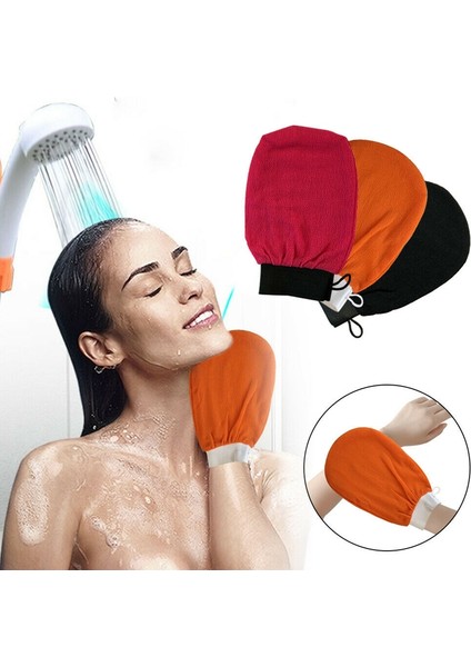 Açık Pembe Tarzı 1 Adet Hamam Duş Banyo Eldiveni Çift Taraflı Soyucu Vücut Yüz Bronz Masaj Temizleme Eldiveni Peeling Eldiveni Havlu (Yurt Dışından) fiyatları