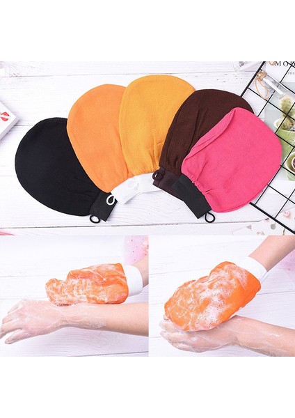 Açık Pembe Tarzı 1 Adet Hamam Duş Banyo Eldiveni Çift Taraflı Soyucu Vücut Yüz Bronz Masaj Temizleme Eldiveni Peeling Eldiveni Havlu (Yurt Dışından) indirimleri