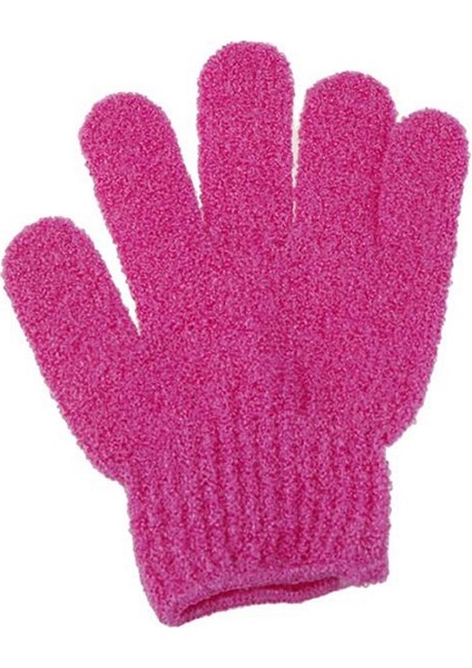 Pembe Tarzı Ev Duşu Havlu Polyester Banyo Eldiveni Gövde Yıkama Banyo Silme Temizlik Aracı Temizlik Eldiveni (Yurt Dışından)