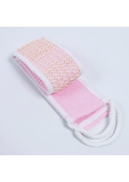 Pembe Tarzı 70X8 cm Yumuşak Lofah Sırt Fırçası Erkekler Kadınlar Banyo Havlu Peeling Lofah Masajı Için Duş Vücut Cilt Sağlığı Temizlik (Yurt Dışından)