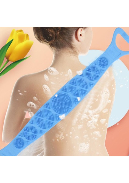 Banyo Havlusu Stili Duş Pedi Yumuşak Sırt Peeling Arka Sıyırıcı Erkek Kadın Banyo Havlu Peeling Masajlı Duş Vücut Temizliği Drog (Yurt Dışından) fiyatları