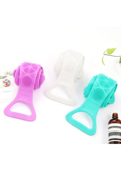Banyo Havlusu Stili Duş Pedi Yumuşak Sırt Peeling Arka Sıyırıcı Erkek Kadın Banyo Havlu Peeling Masajlı Duş Vücut Temizliği Drog (Yurt Dışından) indirimleri