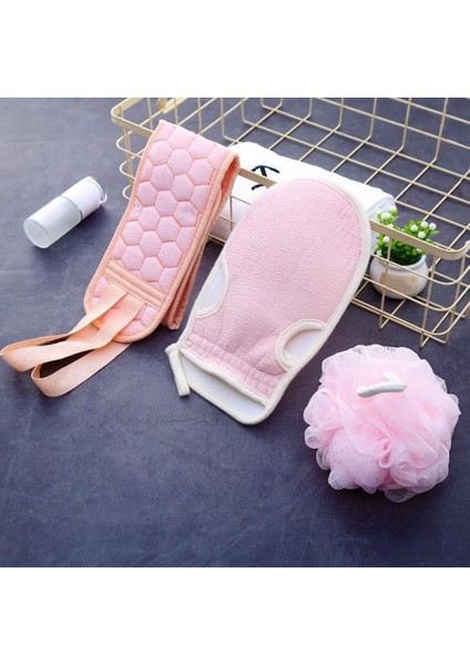 Kırmızı Stil Duş Veya Banyoda Kullanılan Peeling Eldiveni Premium Scrub Kalınlaştırılmış Banyo Havlusu (Yurt Dışından) modelleri