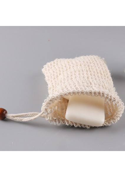 1 Adet 12X14CM Tarzı Doğal Taşınabilir Yumuşak Peeling Ağ Fileli Sabun Poşeti Köpük Net Sabun Saklayıcı Banyo Duş Aksesuarları (Yurt Dışından)