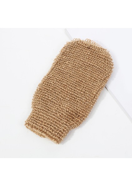 No.3 Tarzı Evde Masaj Eldiveni Duş Spa Peeling Eldiveni 1 Çift Vücut Temizleme Cilt Soyulması Jüt Banyo Havlu Eldiveni (Yurt Dışından) fiyatları