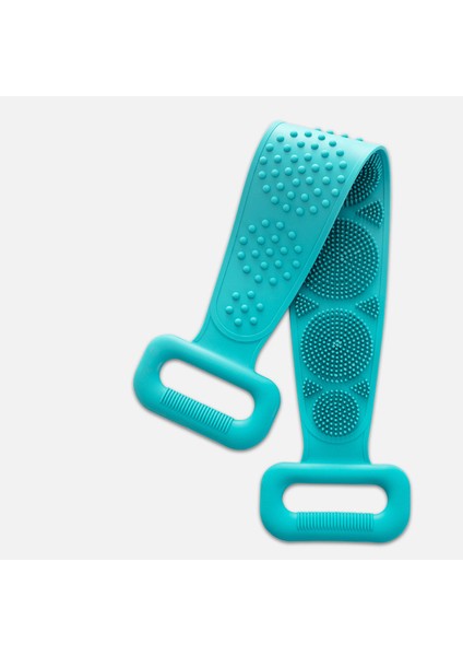Yeşil 60CM Tarzı Yeni Sihirli Silikon Fırçalar - Banyo Havlusu Vücut Fırçası Banyo Kemeri Peeling Sırt Fırçası Kemer Yıkama Cilt Ev Temiz Duş Fırçaları (Yurt Dışından)