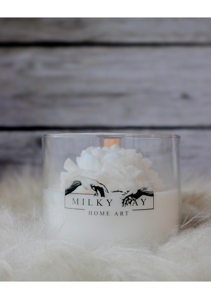 Şakayık Mum Soya Mumu Vegan Mum fırsatları